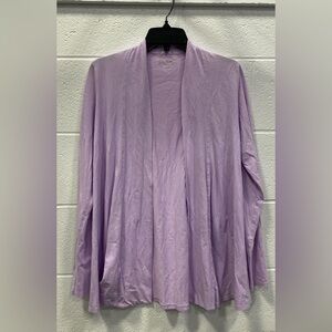 Lilly Pulitzer Lavender Cotton Cardigan